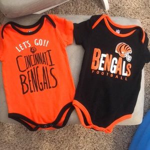 Bengals infant onesies